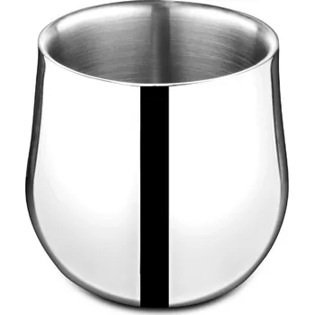 Weis Hrnek z dvoustěnné nerezové oceli 200 ml stříbrný