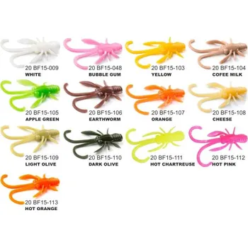 Umělá nástraha Dipované umělé nástrahy BAFFI Fly 38mm / 10ks Bubble Gum