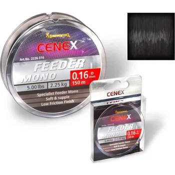 Feeder silon Cenex Feeder Mono - černý 150m 0,24mm / 5,35kg