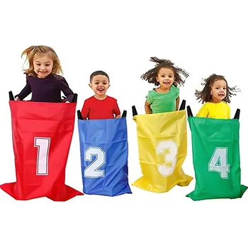 Rodinné skákací pytle pro venkovní hry