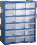 Plastový organizér / box na šroubky, 18 rozdělovníků - MW1506