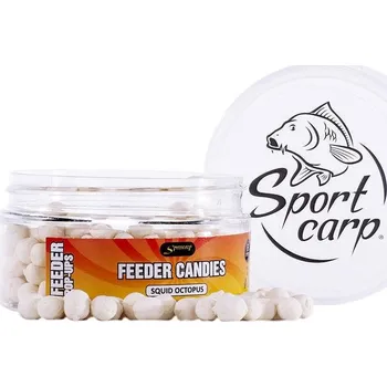 Boilies Sportcarp plovoucí nástrahy Feeder Candies 8 mm 75 ml Varianta: Squid Octopus (oliheň - chobotnice)
