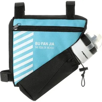 brašna na kolo Trojúhelníková rámová taška na kolo s příslušenstvím - Modrá A