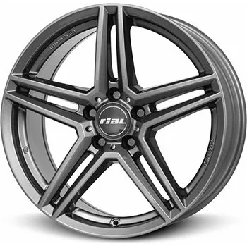 Auto-moto alu-kola RIAL M10 8.5x18, 5x112 ET48, šedý matný