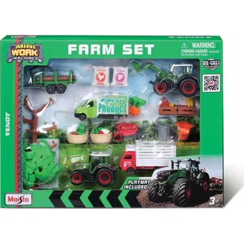 autíčko Maisto MEGA Farmářský set - Fendt