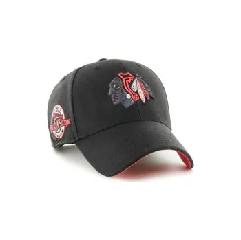 Kšiltovka Kšiltovka NHL Brand 47 Chicago Blackhawks Sure Shot MVP (černá), Velikost Senior