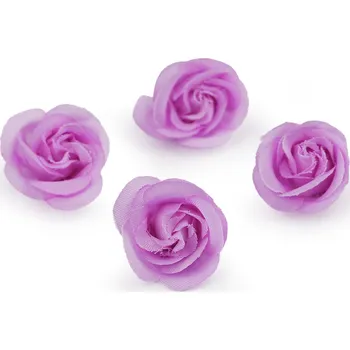 umělá květina Textilní květ růže Ø3 cm