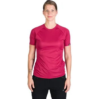 Dámské tričko Northfinder Dámské turistické lehké tričko prodyšné PENNY, cherry, M