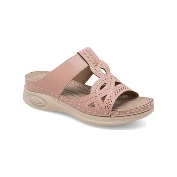 Dámské pantofle Nazouváky Clara Barson WYL0510-28 Růžová 41