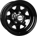 alu-kola DOTZ DAKAR 6x15, 5x139.7 ET0, Černý lak