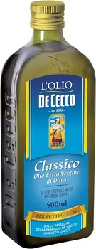 Rostlinný olej De Cecco Classico Extra Virgin Olive Oil 500 ml