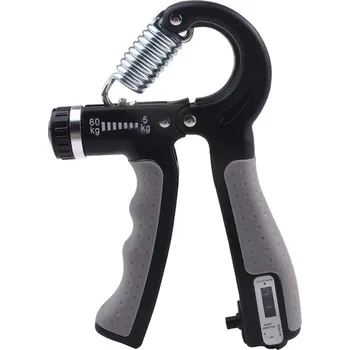 Nastavitelný fitness gripper pro posilování zápěstí - Černá šedá