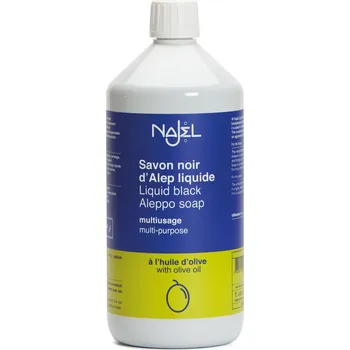Univerzální čisticí prostředek NAJEL Multifunkční čistící černé mýdlo Aleppo 1 litr