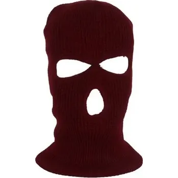 Pokrývka hlavy Lyžařská zimní kukla | zimní čepice - Víno