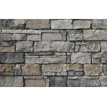 Vaspo Obklad Vaspo kámen srubový šedá 10,8x15,5, 10,8x23,5, 10,8x39 cm reliéfní V53204 V53204 cena za 1 m2