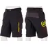 cyklistické kraťasy CRUSSIS Freeride CSW-076 černé/žluté