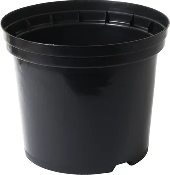 Květináč Kontejner kulatý plastový 500123 18 cm 2,5 l černý