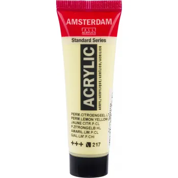 Výtvarná barva Akrylová barva Amsterdam Standard - 217 Permanent Lemon Yellow Light Objem: 20 ml