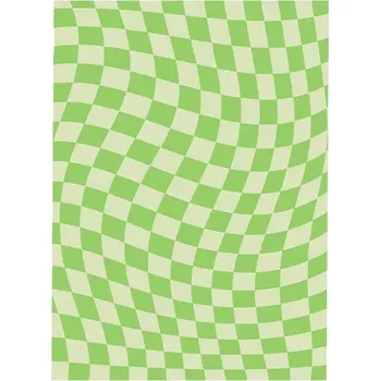 Koberec Luxusní kostkovaný koberec do obýváku - K,200 x 300 cm