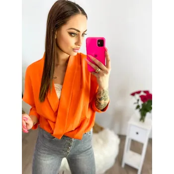 Dámské sako Blejzr v oranžové barvě, VELIKOST UNI ( S, M , L )