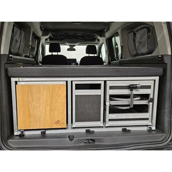 Lednice Rebuildcar Vestavba Noemi 113/70/H1 Včetně lednice: Včetně lednice Yolco BCX30, Alternativy Noemi: S boxem pro lednici v levé části