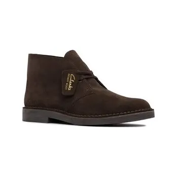 Pánská treková obuv Kotníková obuv Clarks Desert Bt Evo Dark Hnědá 46
