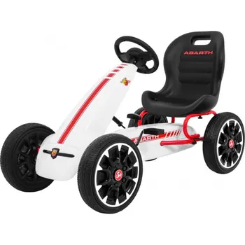 Dětské šlapadlo RKToys Dětské šlapadlo ABARTH Bílé