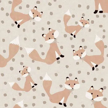 Tapeta Cristiana Masi by Parato Béžová dětská vliesová tapeta se zvířátky, 17119, MiniMe, Cristiana Masi by Parato, velikost 10,05 x 0,53 m