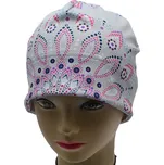 RDX F1171 Dívčí čepice mikropolyester PŮLMANDALA Barva: šedá, Velikost: 5 (5-7 let)