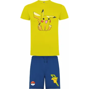 Bavlněný letní set Pikachu Velikost: 146/152 - 11/12
