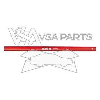 Grafitová tužka YATO Tužka tesařská (144 ks)