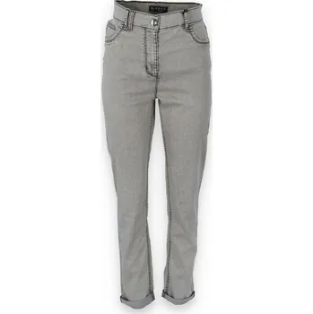 Dámské kalhoty Kalhoty dámské Abgs 4218 barva: béžová, velikost: 46