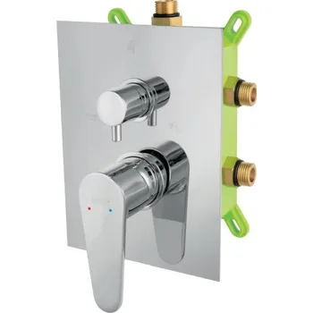 Ferro Algeo vanová baterie pod omítku chrom BAG7P3BOX