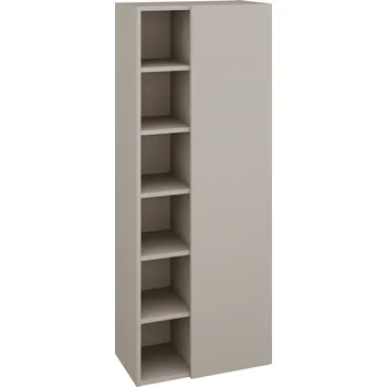 Koupelnový nábytek Dřevojas Vysoká koupelnová skříň DOS SVDO6 60 - N07 Stone / N07 Stone / Pravé