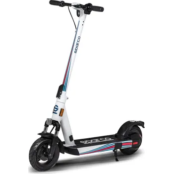 Tuning Elektro-koloběžka SPARCO MAX S2 MARTINI RACING - bílá