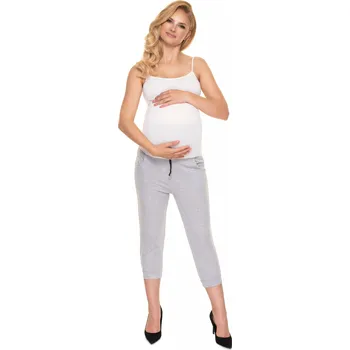 Dámské kalhoty PeeKaBoo Dámské těhotenské kalhoty Sairu šedá XXL