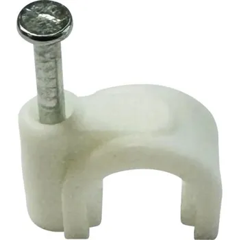 kabelová chránička Příchytka kabelů 5mm, balení 50ks