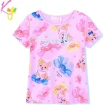 Dívčí tričko kr.r. Kugo FC1059, meruňkové