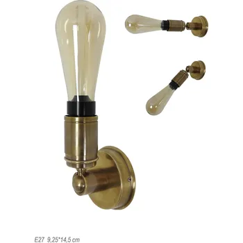 Natěnné světlo Shane Barva: mosaz antik