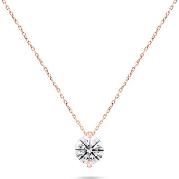 Náhrdelník Brilio Silver Blyštivý bronzový náhrdelník se zirkonem NCL68R + 2 měsíce na vrácení zboží
