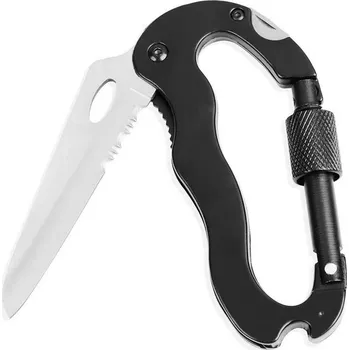 Multifunkční nůž Karabina-multitool 5v1 Partizan Tactical MT 1 Black 2684