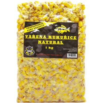 Návnadová surovina Fishing House vařená kukuřice Česnek Balení: 5kg