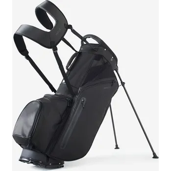 Golfový bag INESIS Golfový bag s trojnožkou Light ČERNÁ