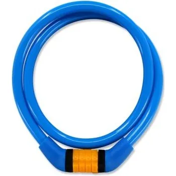 Zámek na kolo CrazySafety Zámek na kolo s kódem - Modrý