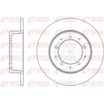 Brzdový kotouč Brzdový kotouč REMSA 6333.00