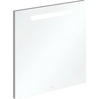 Zrcadlo Villeroy & Boch More To See zrcadlo 60x60 cm čtvercový s osvětlením stříbrná A430A600