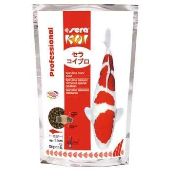Krmivo pro rybičky Sera KOI Spirulina Color Krmivo 500 G