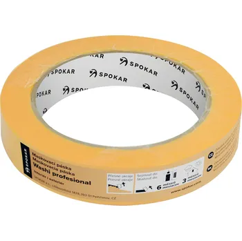 Lepicí páska SPOKAR a.s. MASKOVACÍ PÁSKA WASHI PROFESIONAL Vyberte šířku (mm): 19