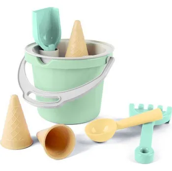 Hračka na písek Dantoy Hračky na písek - zmrzlina - 8 ks Pastel Blue