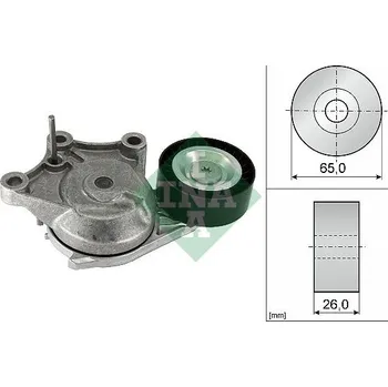 Napínák, žebrovaný klínový řemen Schaeffler INA 534 0903 10